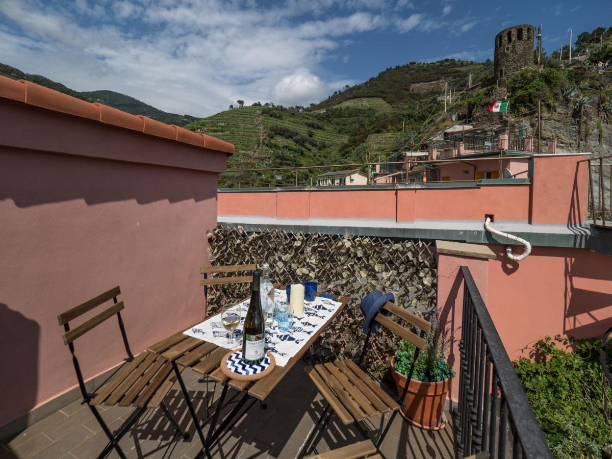 Refilea Sea View Tower Villa Вернацца Екстер'єр фото